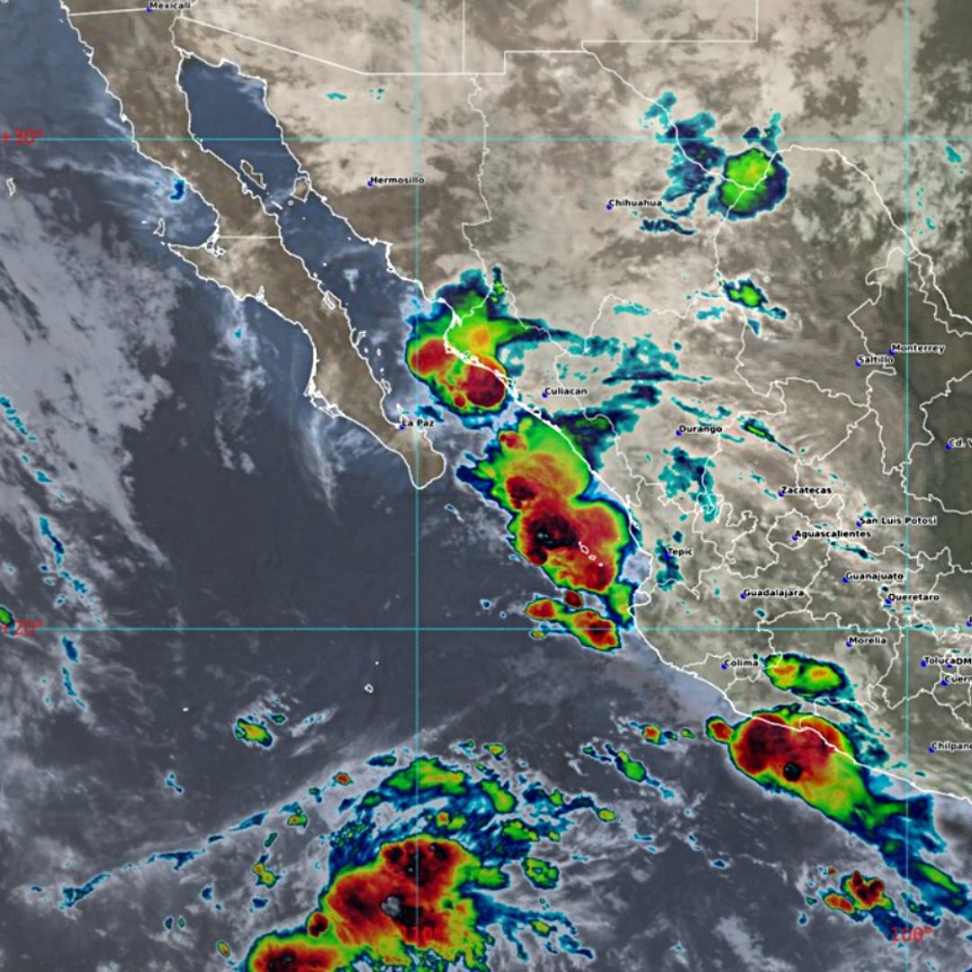 Tormenta Tropical Fausto. Foto: Conagua